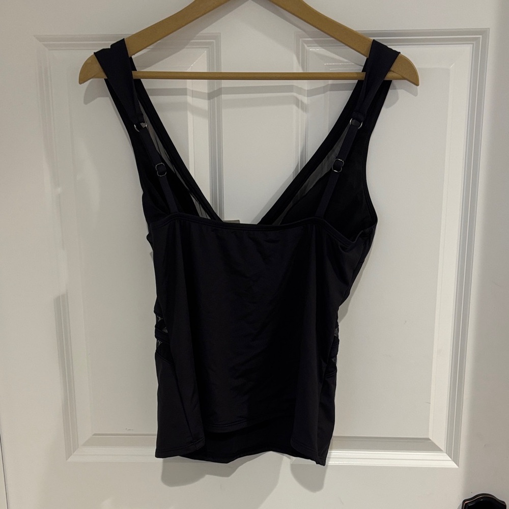 Kenneth Cole Black V-Neck Top - Picture 5 of 6